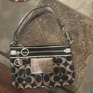 Well loved Large Wristlet